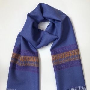 Baby Alpaca Scarf/Shawl/Wrap with Llama Border